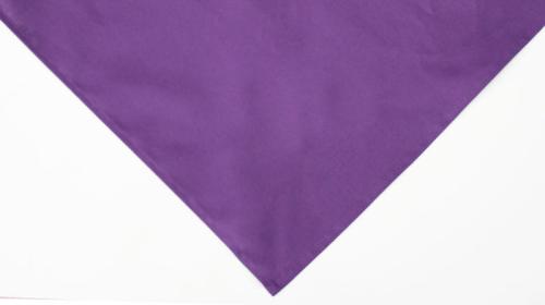 Chusta podwijana fioletowa
