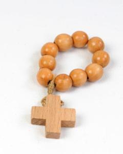 Różaniec mini jasny