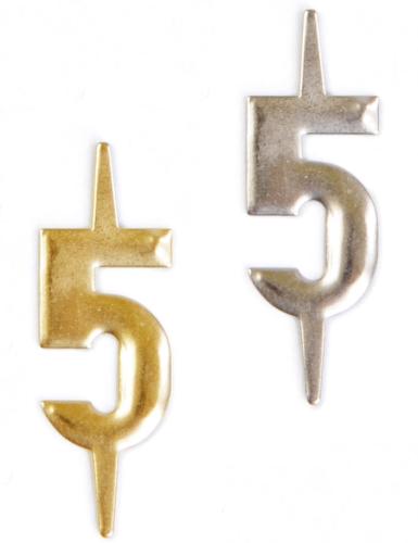 Cyfra metalowa 5