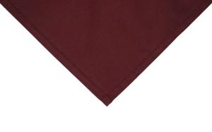 Chusta podwijana bordowa ciemna