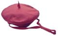 beret bordowy