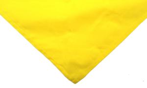 Chusta podwijana żółta